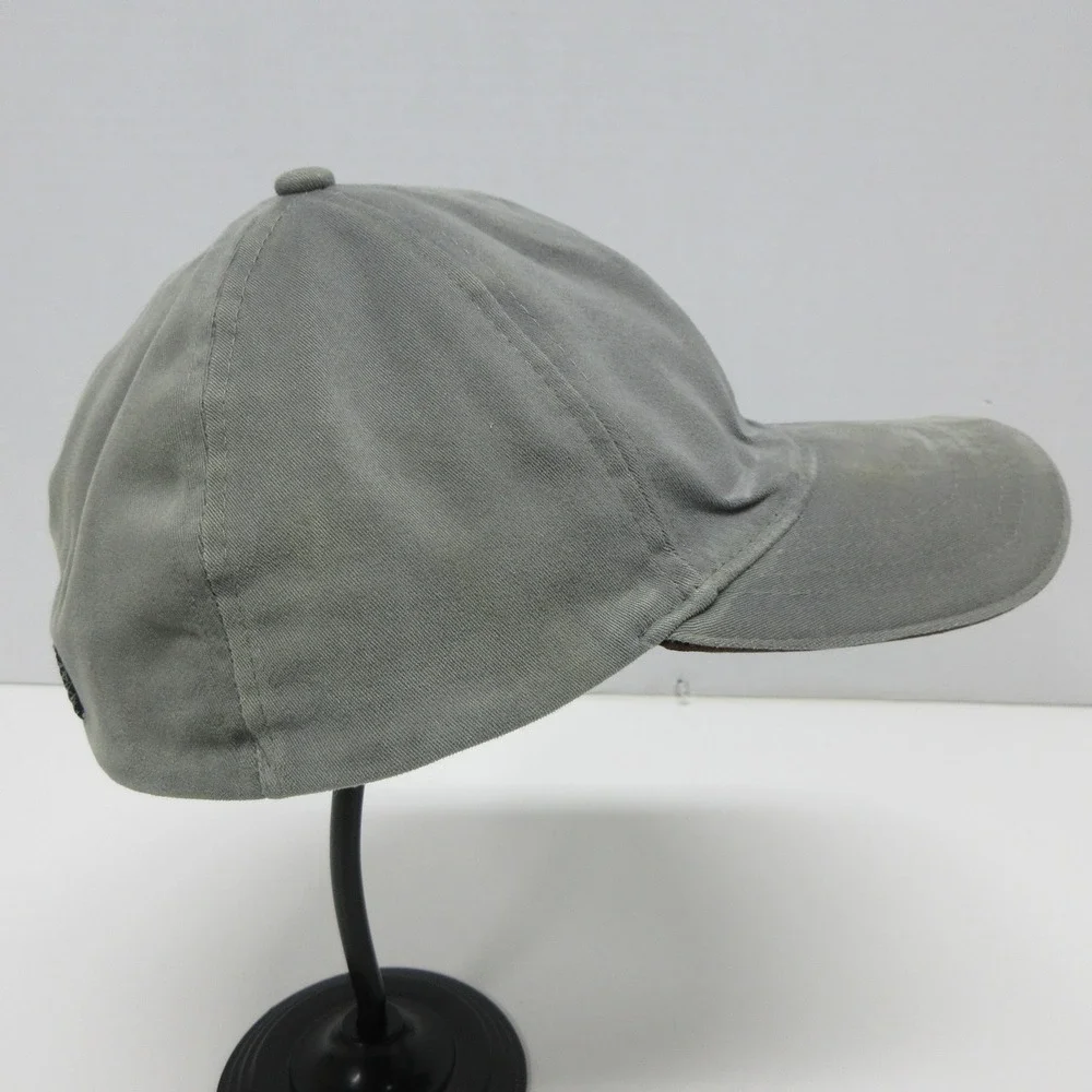 Cinch Hat Cap Fitted Mens‎ Large Gray Embroidered Rodeo Bull Western Cowboy
